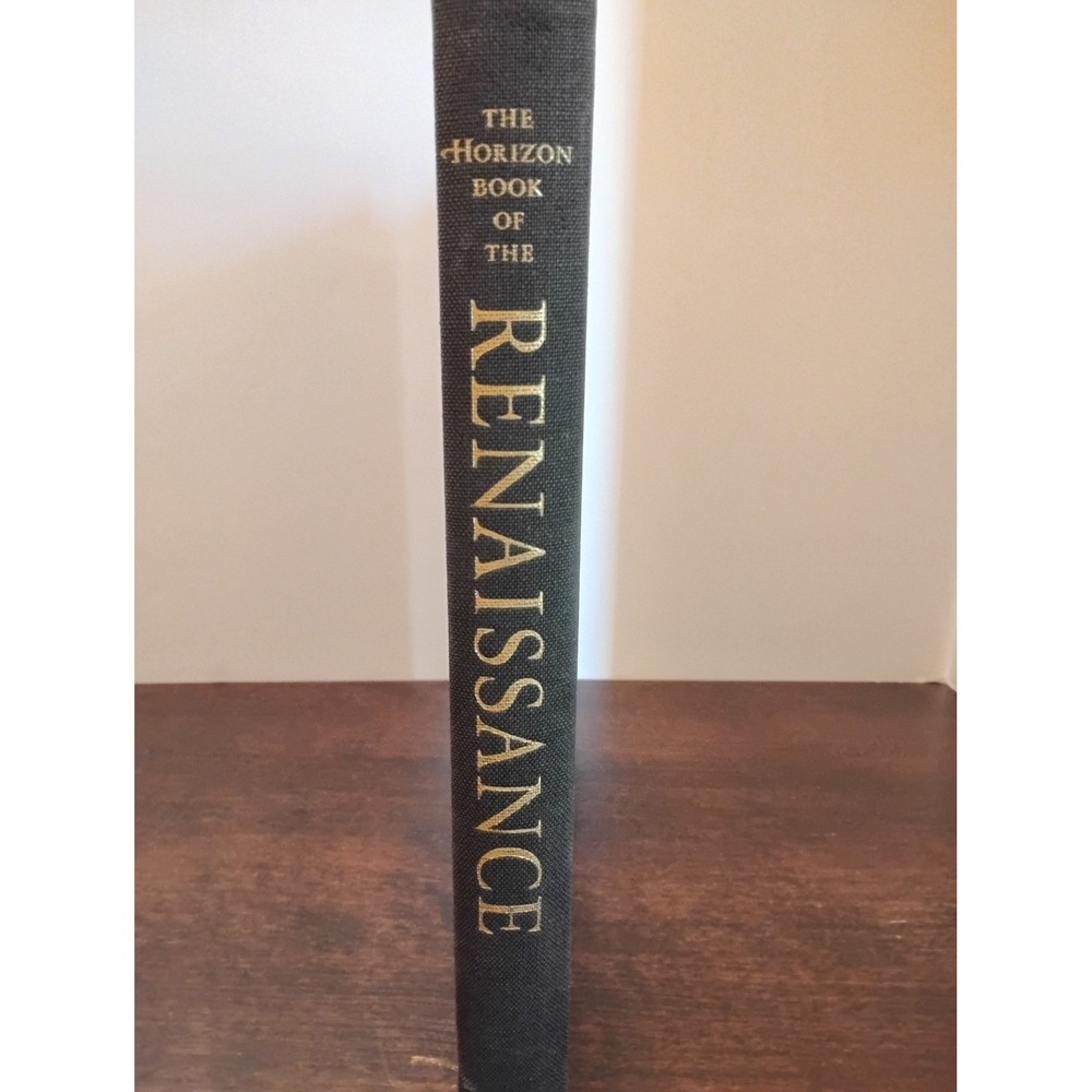 The Horizon Book of the Renaissance Hardcover History Art‎ Illustrated Gold Gilt